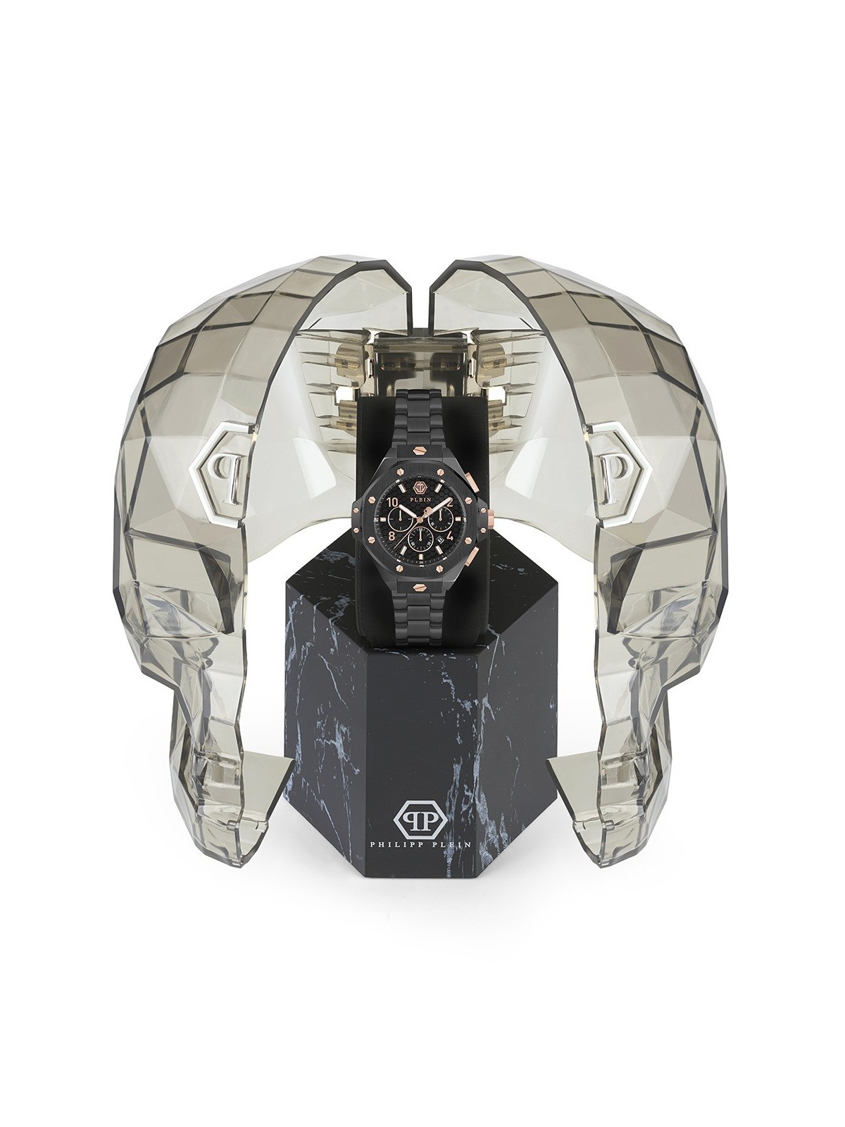 orologio uomo Philipp Plein PWPRA0424 Mens Watch Chrono Royal 46mm 5ATM