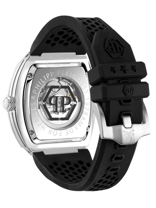 orologio uomo Philipp Plein PWBAA1323 Mens Watch The Skeleton Automatic 44mm 5ATM