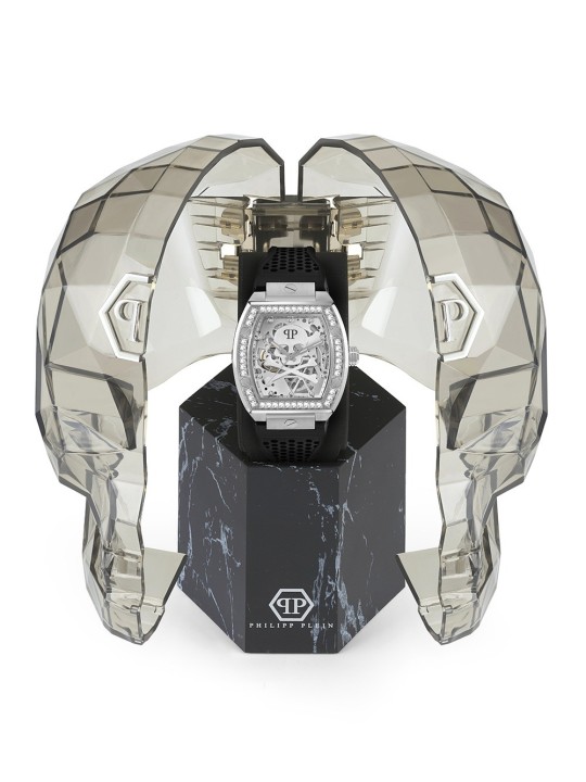 orologio uomo Philipp Plein PWBAA1323 Mens Watch The Skeleton Automatic 44mm 5ATM