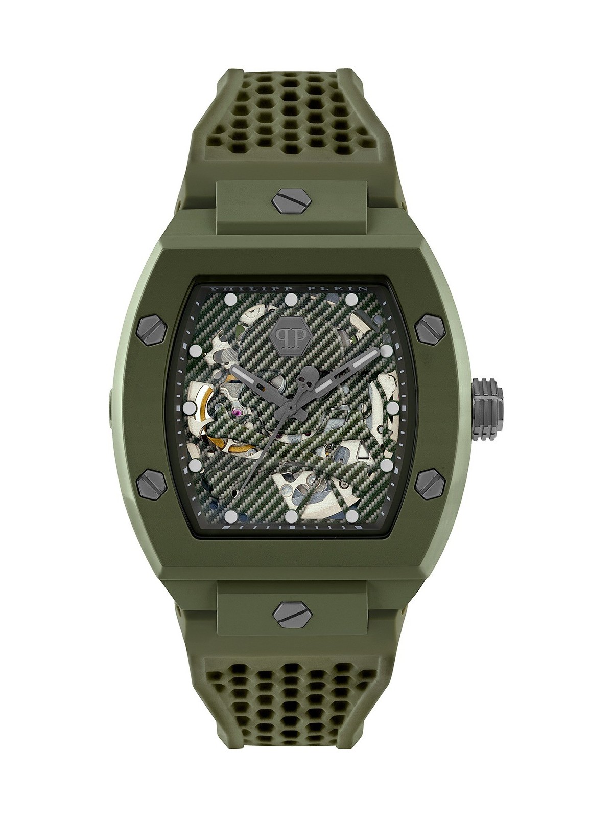 orologio uomo Philipp Plein PWVBA0223 Mens Watch The Skeleton Automatic 44mm 5ATM