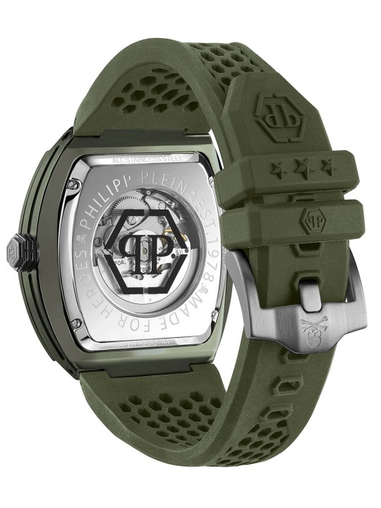 orologio uomo Philipp Plein PWVBA0223 Mens Watch The Skeleton Automatic 44mm 5ATM