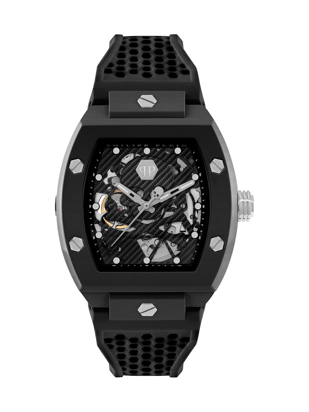 orologio uomo Philipp Plein PWVBA0423 Mens Watch The Skeleton Automatic 44mm 5ATM