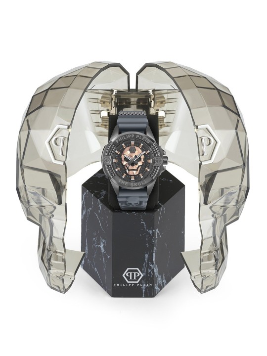 orologio uomo Philipp Plein PWAAA2324 Mens Watch The Skull 47mm 5ATM
