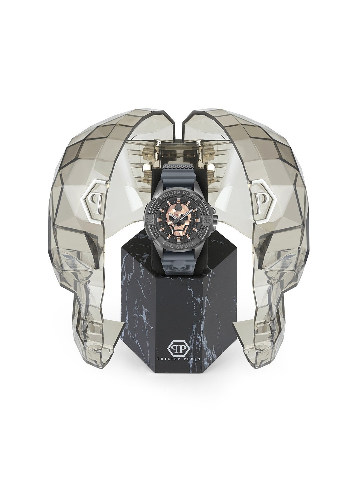 orologio uomo Philipp Plein PWAAA2324 Mens Watch The Skull 47mm 5ATM