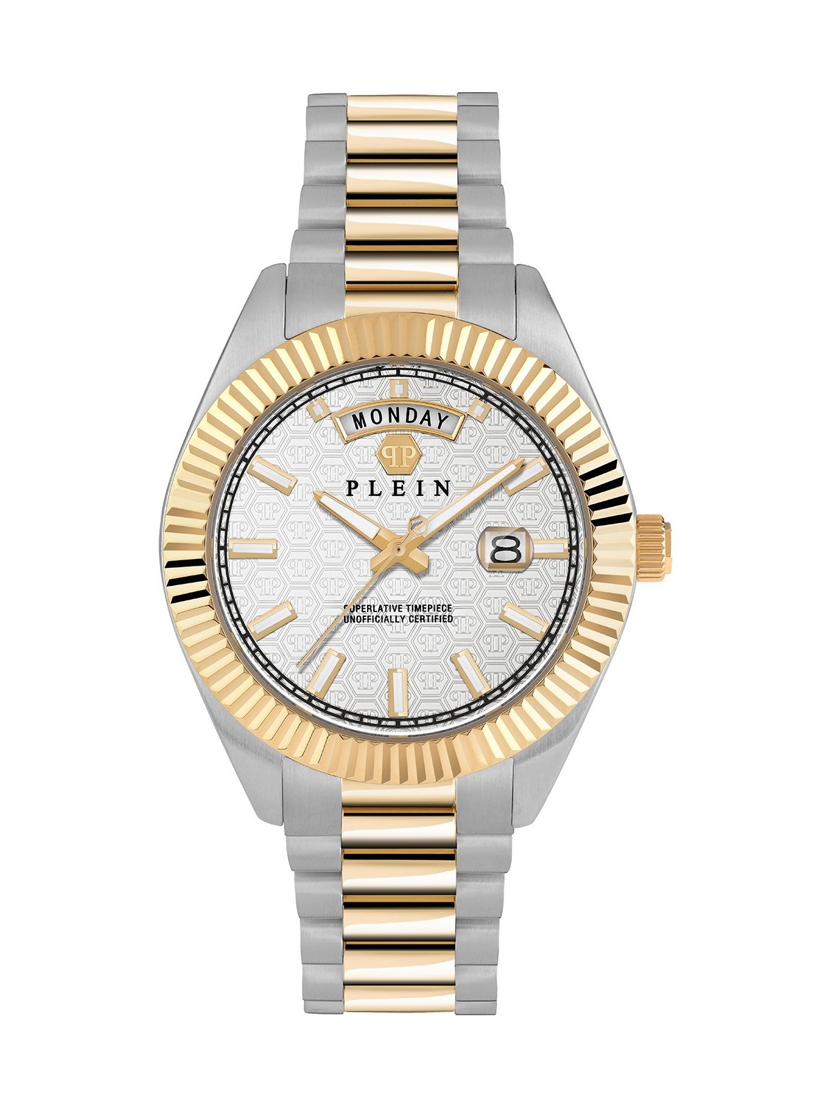 orologio unisex Philipp Plein PWPNA0324 Rock Couture Day-Date 42mm 5ATM