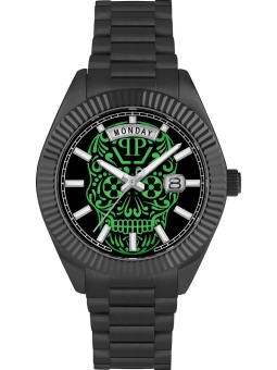 orologio uomo Philipp Plein PWPNA0724 Mens Watch Rock Couture Day-Date 42mm 5ATM