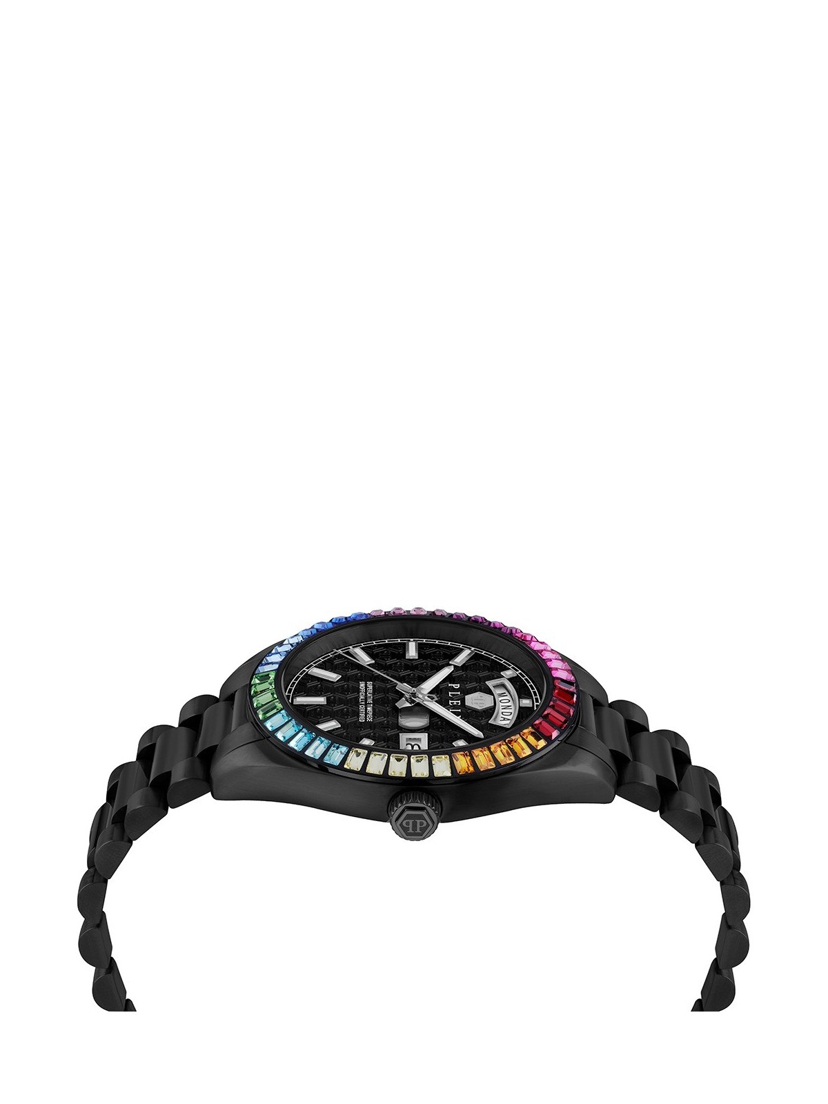 orologio unisex Philipp Plein PWPNA0624 Rock Couture Day-Date 42mm 5ATM