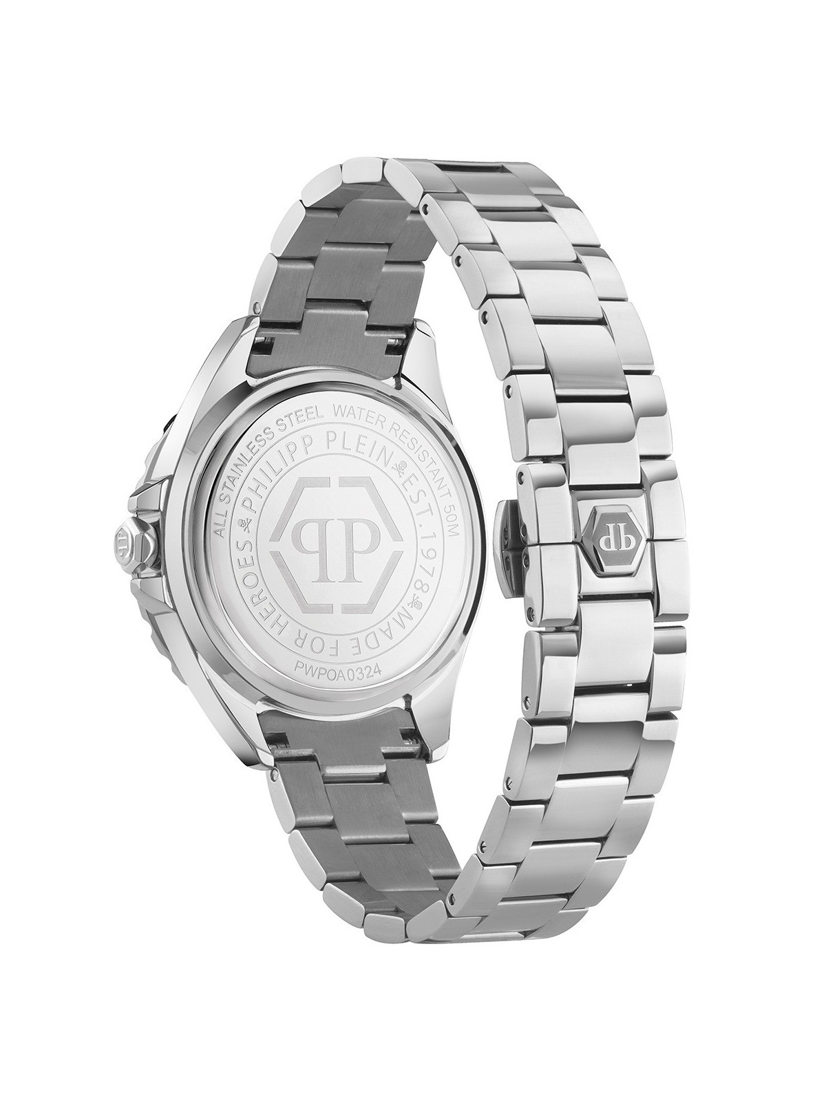 orologio donna Philipp Plein PWPOA0324 Ladies Watch Rock Couture 38mm 5ATM