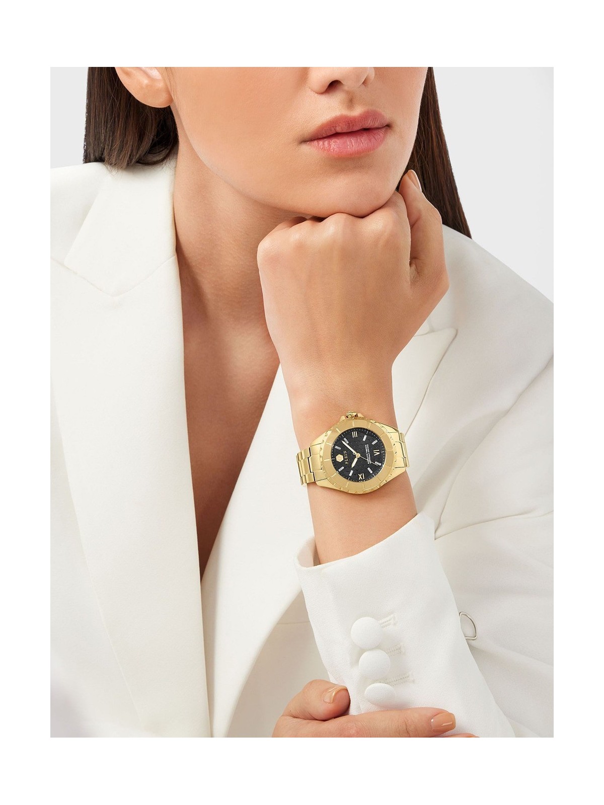 orologio donna Philipp Plein PWPOA0524 Ladies Watch Rock Couture 38mm 5ATM