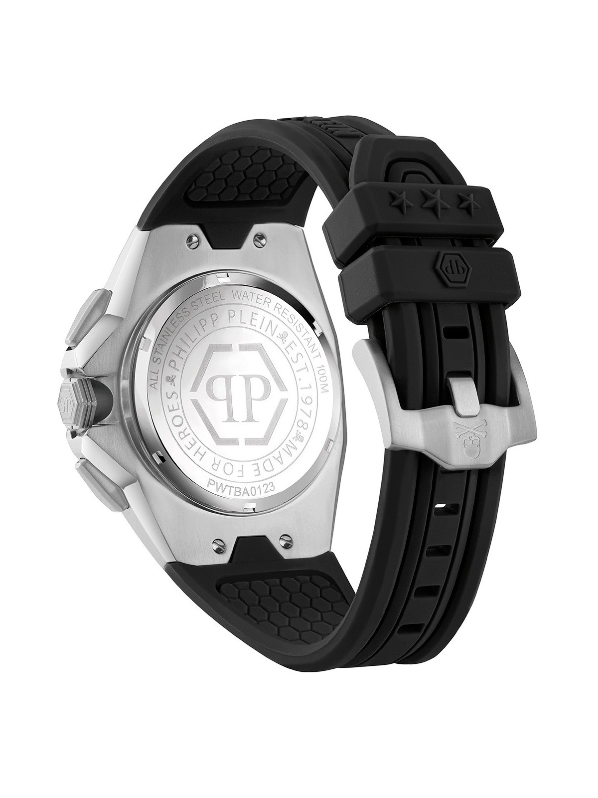 orologio uomo Philipp Plein PWTBA0123 Mens Watch Octagon 45mm 5ATM