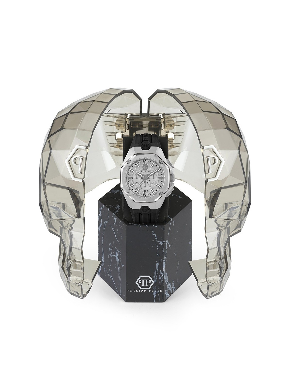 orologio uomo Philipp Plein PWTBA0123 Mens Watch Octagon 45mm 5ATM