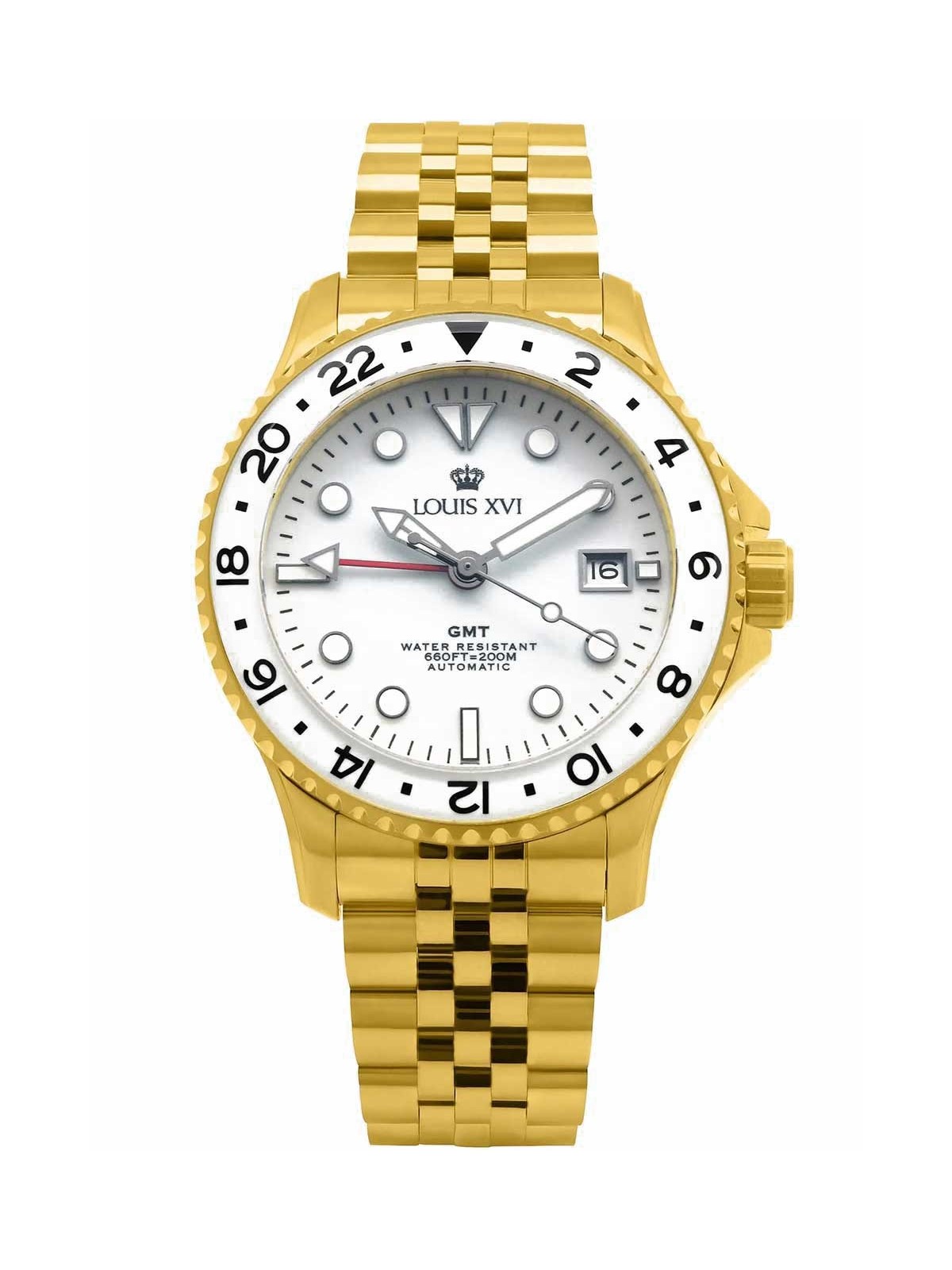 orologio uomo Louis XVI LXVI1431 Mens Watch Mirabeau Automatic GMT 41mm 20ATM