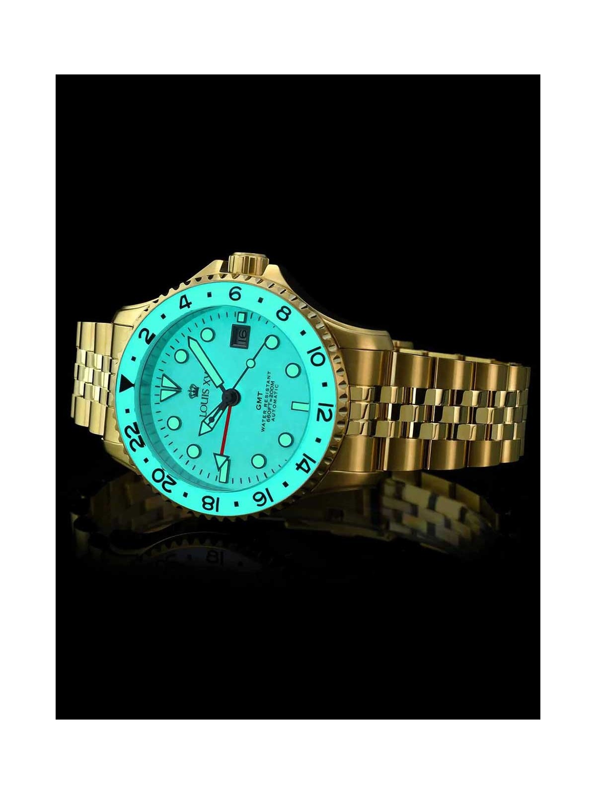 orologio uomo Louis XVI LXVI1431 Mens Watch Mirabeau Automatic GMT 41mm 20ATM