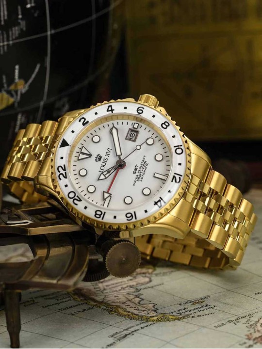 orologio uomo Louis XVI LXVI1431 Mens Watch Mirabeau Automatic GMT 41mm 20ATM