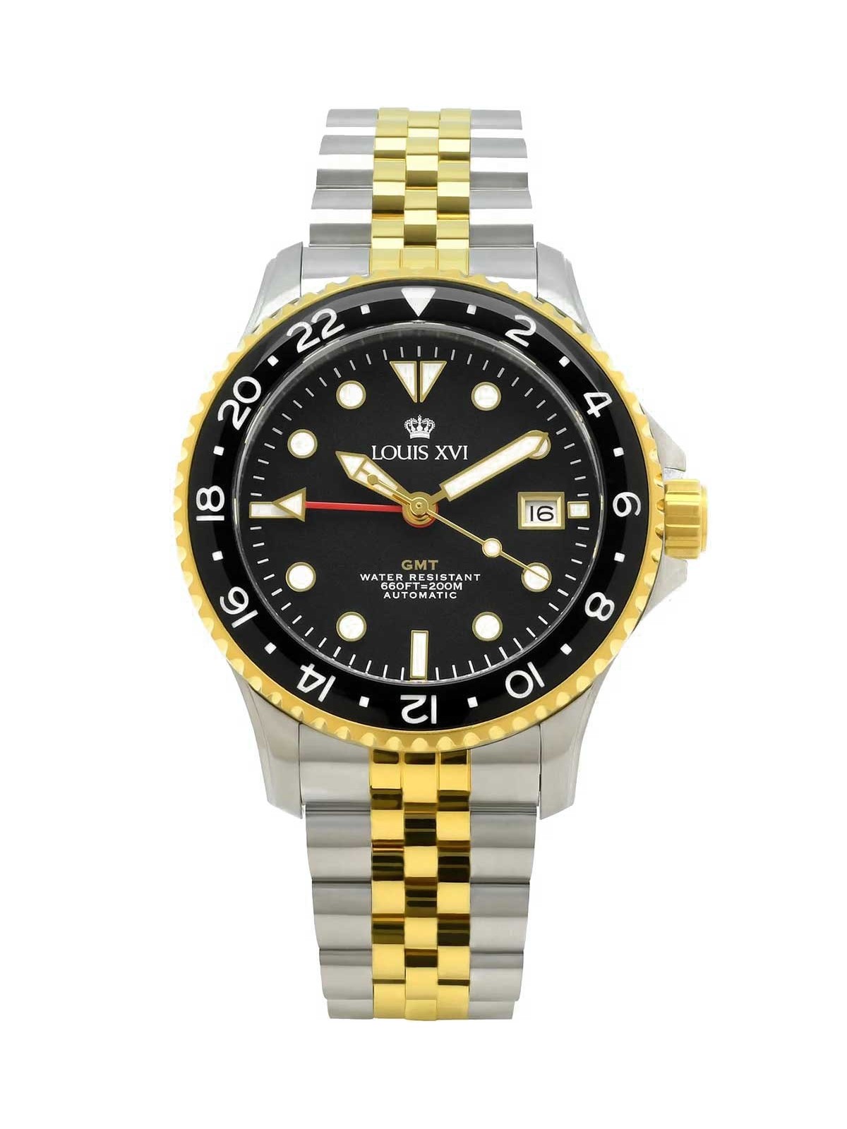 orologio uomo Louis XVI LXVI1432 Mens Watch Mirabeau Automatic GMT 41mm 20ATM
