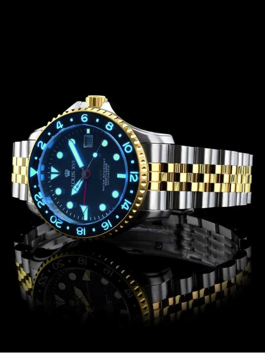orologio uomo Louis XVI LXVI1432 Mens Watch Mirabeau Automatic GMT 41mm 20ATM