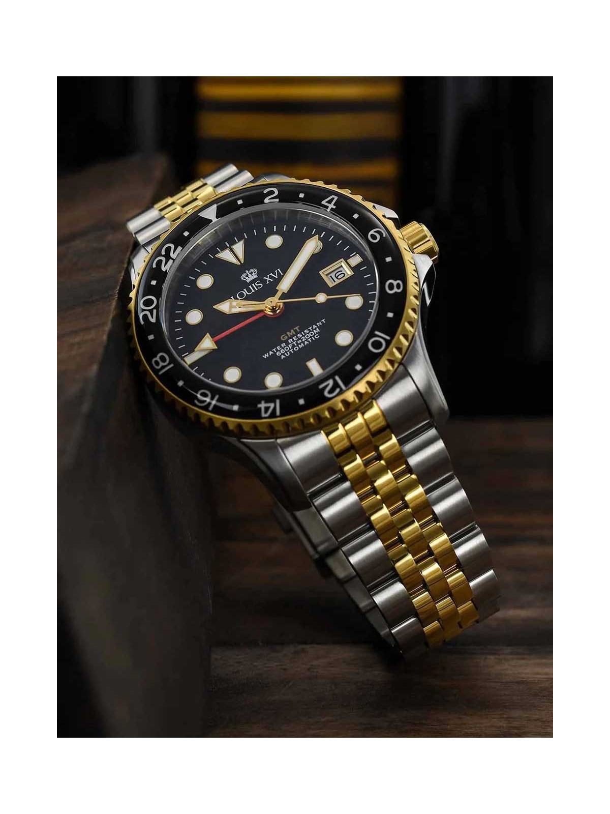 orologio uomo Louis XVI LXVI1432 Mens Watch Mirabeau Automatic GMT 41mm 20ATM
