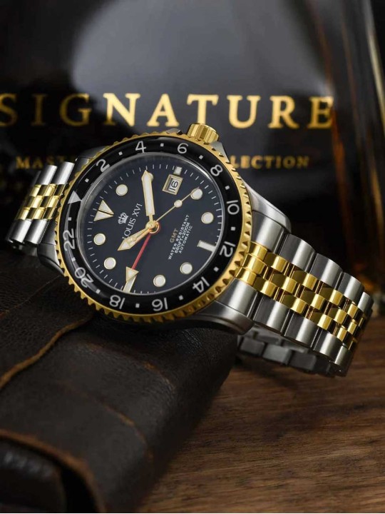 orologio uomo Louis XVI LXVI1432 Mens Watch Mirabeau Automatic GMT 41mm 20ATM