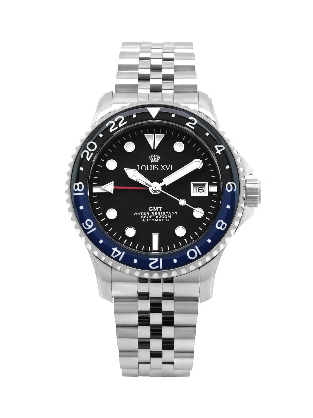 orologio uomo Louis XVI LXVI1433 Mens Watch Mirabeau Automatic GMT 41mm 20ATM