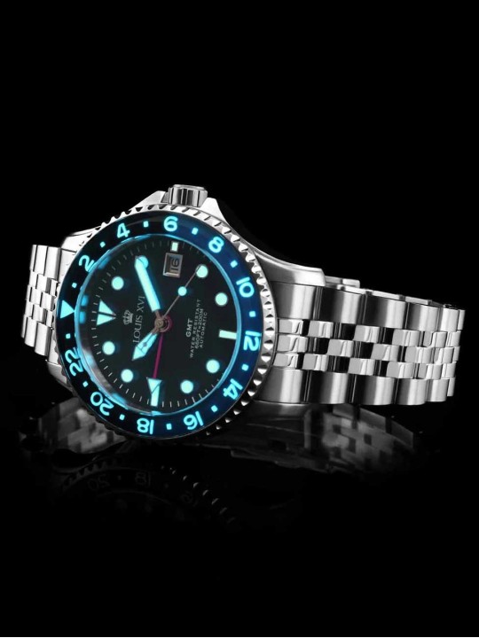 orologio uomo Louis XVI LXVI1433 Mens Watch Mirabeau Automatic GMT 41mm 20ATM