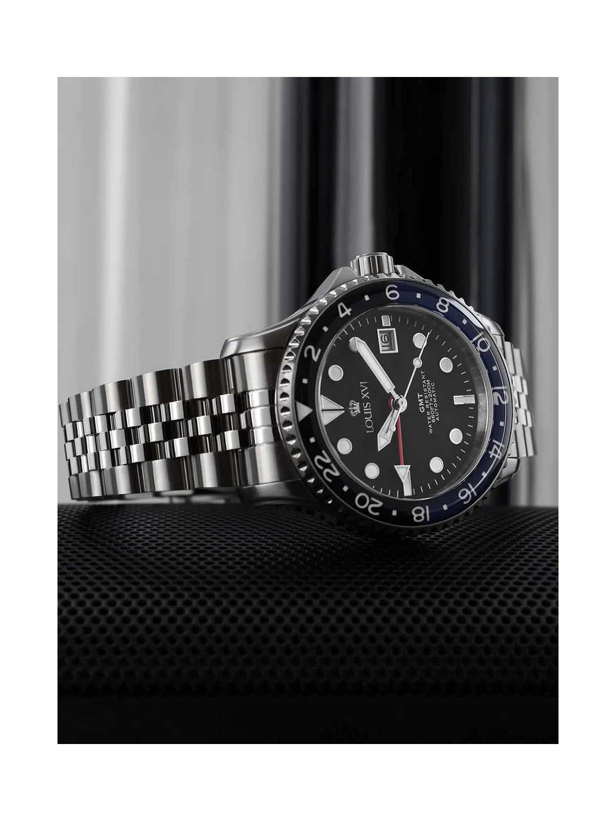 orologio uomo Louis XVI LXVI1433 Mens Watch Mirabeau Automatic GMT 41mm 20ATM