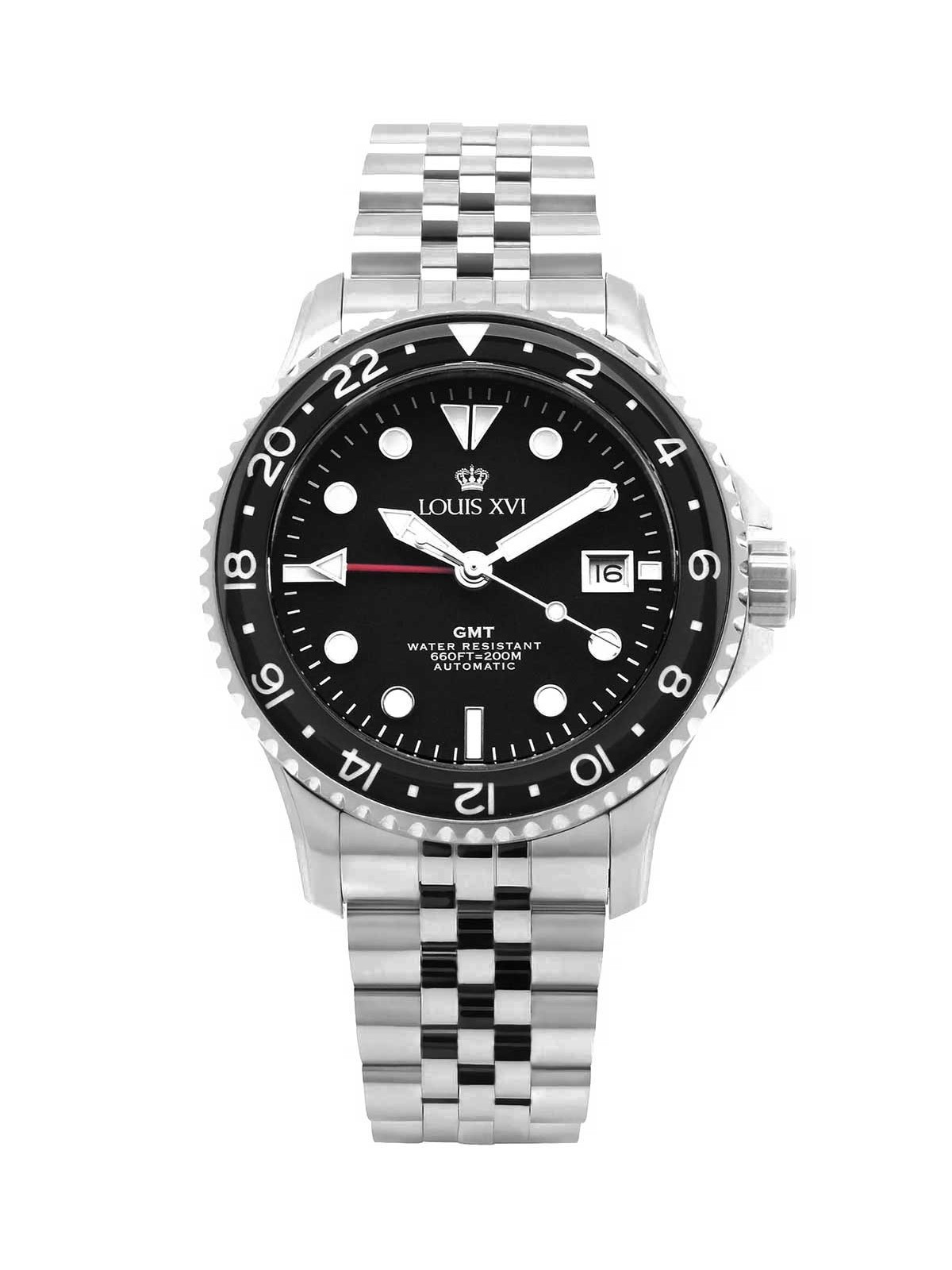 orologio uomo Louis XVI LXVI1434 Mens Watch Mirabeau Automatic GMT 41mm 20ATM