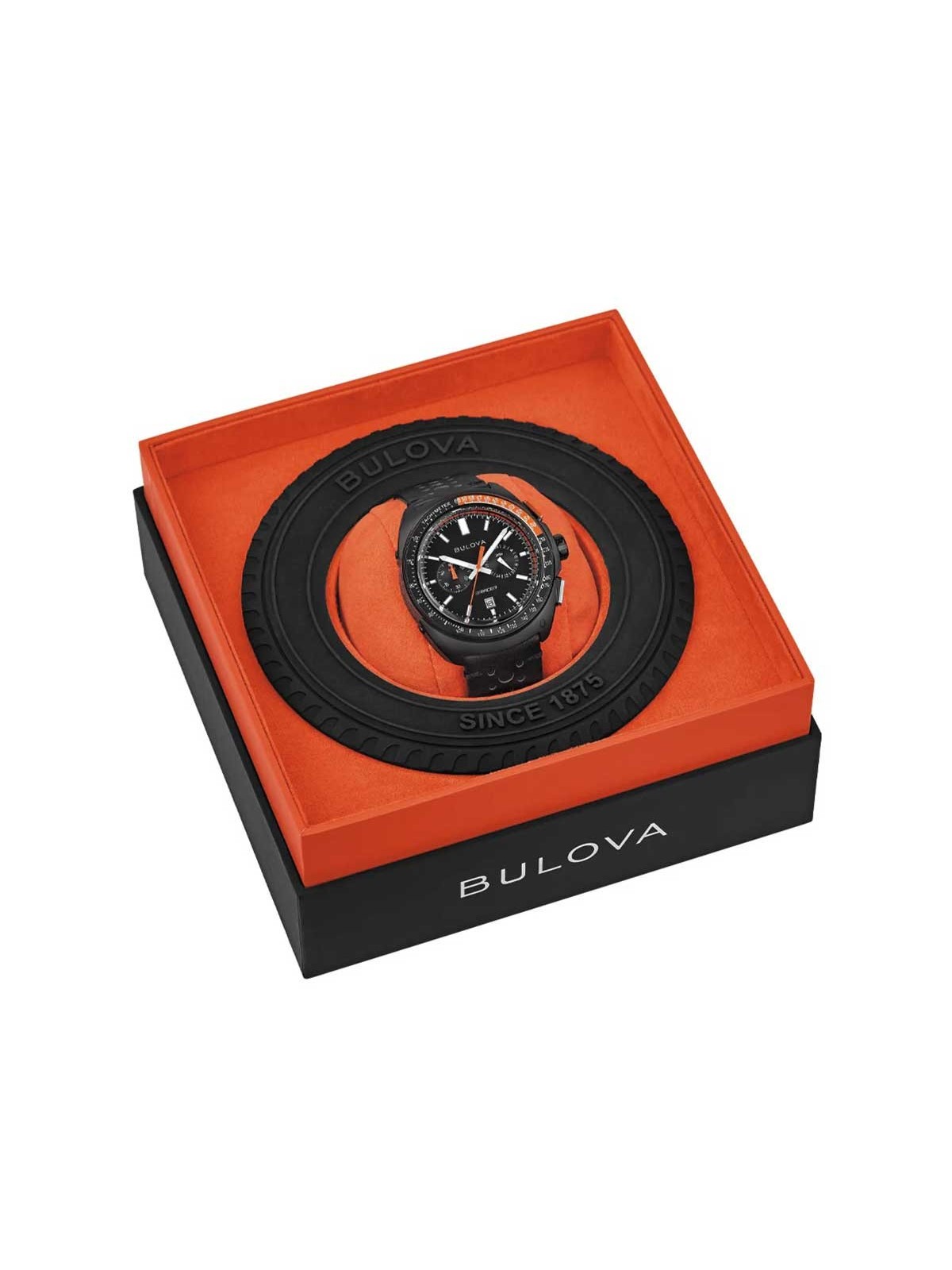 orologio uomo Bulova 98B428 Mens Watch Racer Chronograph 42mm 10ATM