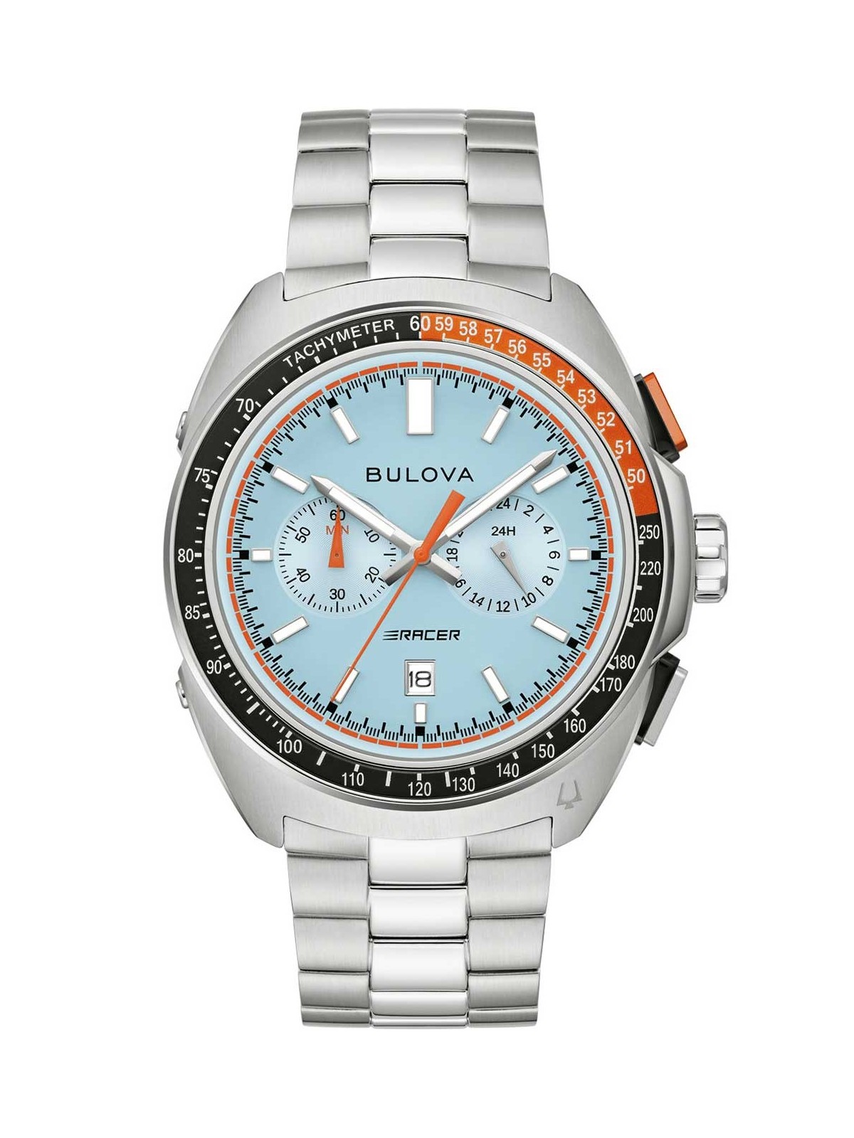orologio uomo Bulova 98B432 Mens Watch Racer Chronograph 42mm 10ATM