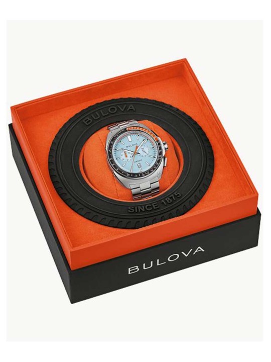 orologio uomo Bulova 98B432 Mens Watch Racer Chronograph 42mm 10ATM