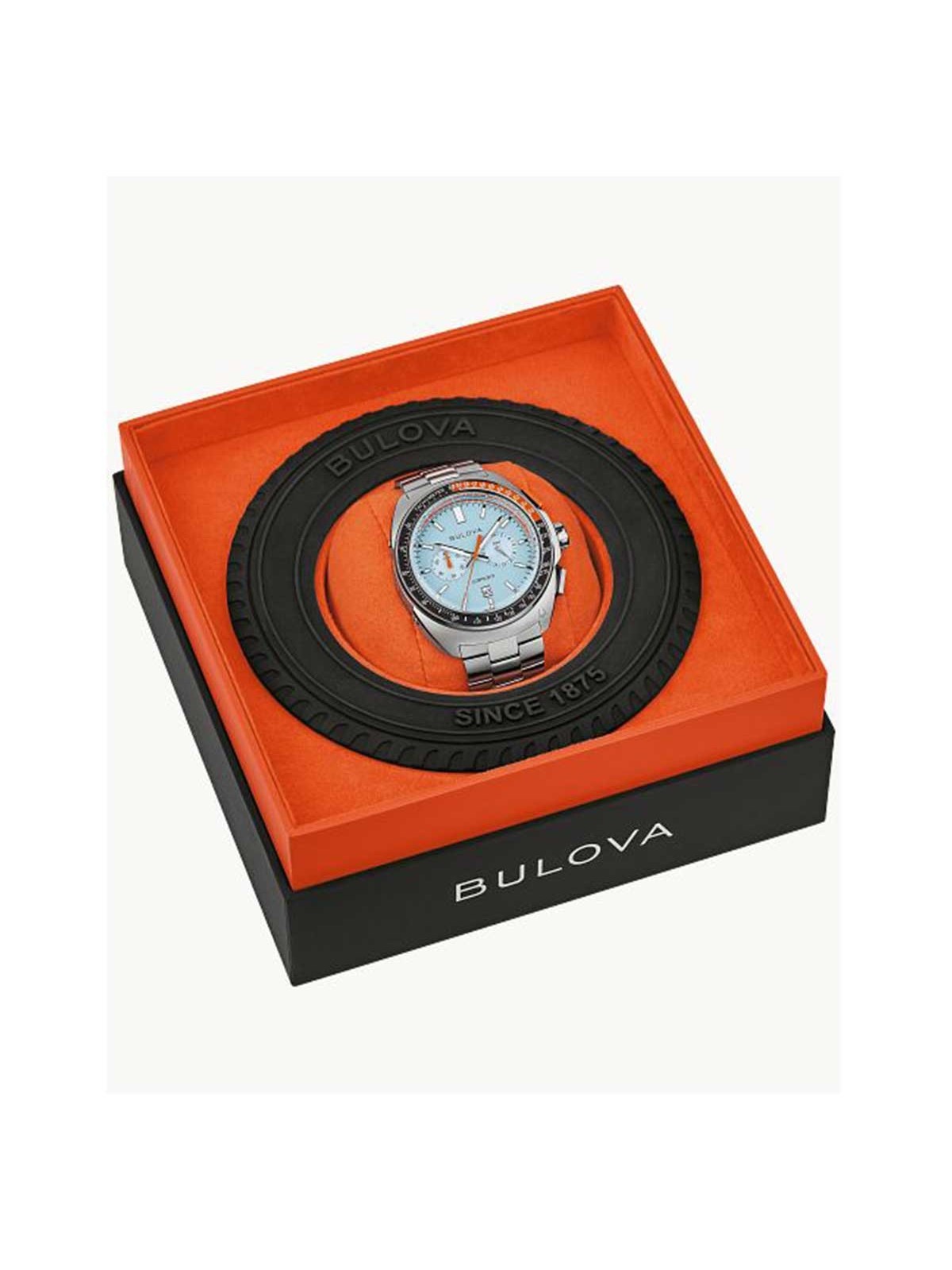 orologio uomo Bulova 98B432 Mens Watch Racer Chronograph 42mm 10ATM