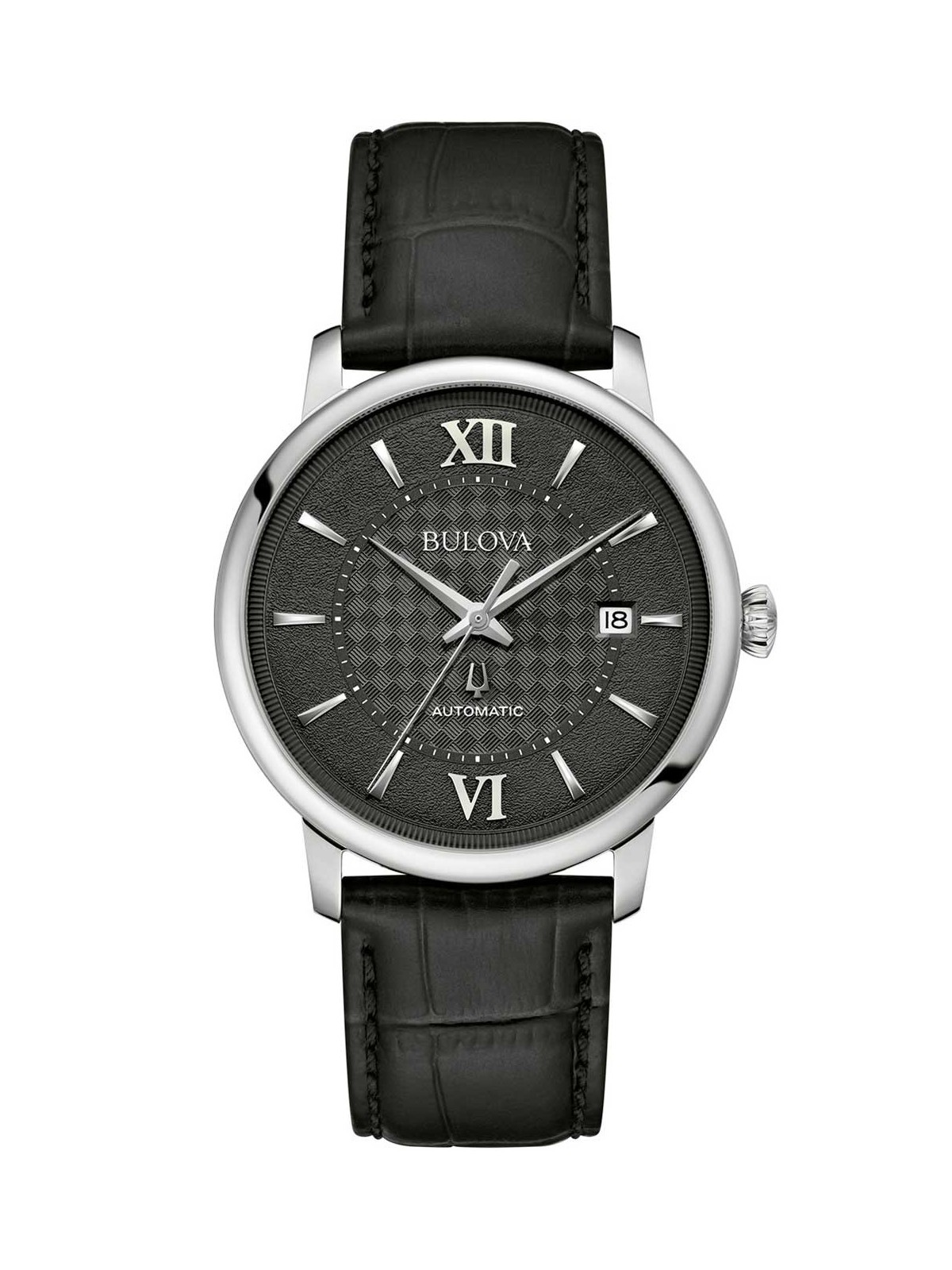 orologio uomo Bulova 96B441 Mens Watch Hudson Automatic 39mm 3ATM
