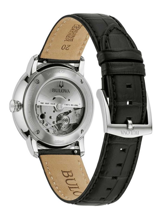 orologio uomo Bulova 96B441 Mens Watch Hudson Automatic 39mm 3ATM