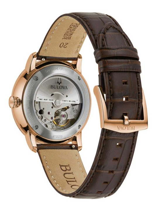 orologio uomo Bulova 97B225 Mens Watch Hudson Automatic 39mm 3ATM
