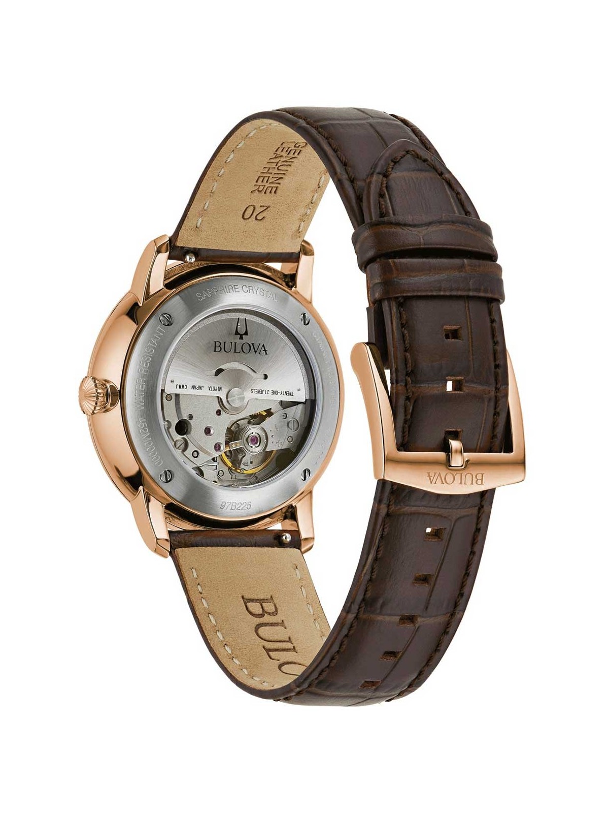 orologio uomo Bulova 97B225 Mens Watch Hudson Automatic 39mm 3ATM