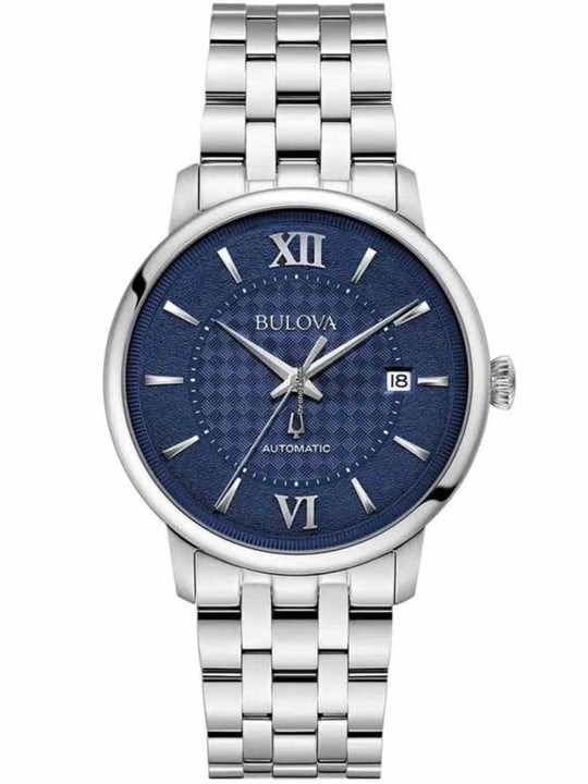orologio uomo Bulova 96B447 Mens Watch Hudson Automatic 39mm 3ATM
