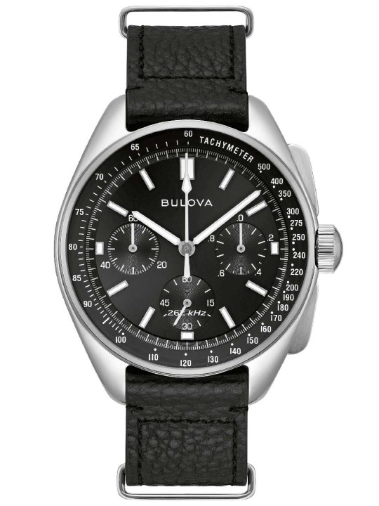 orologio uomo Bulova 96K111 Mens Watch Lunar Pilot Chronograph Special Set 44mm 5ATM