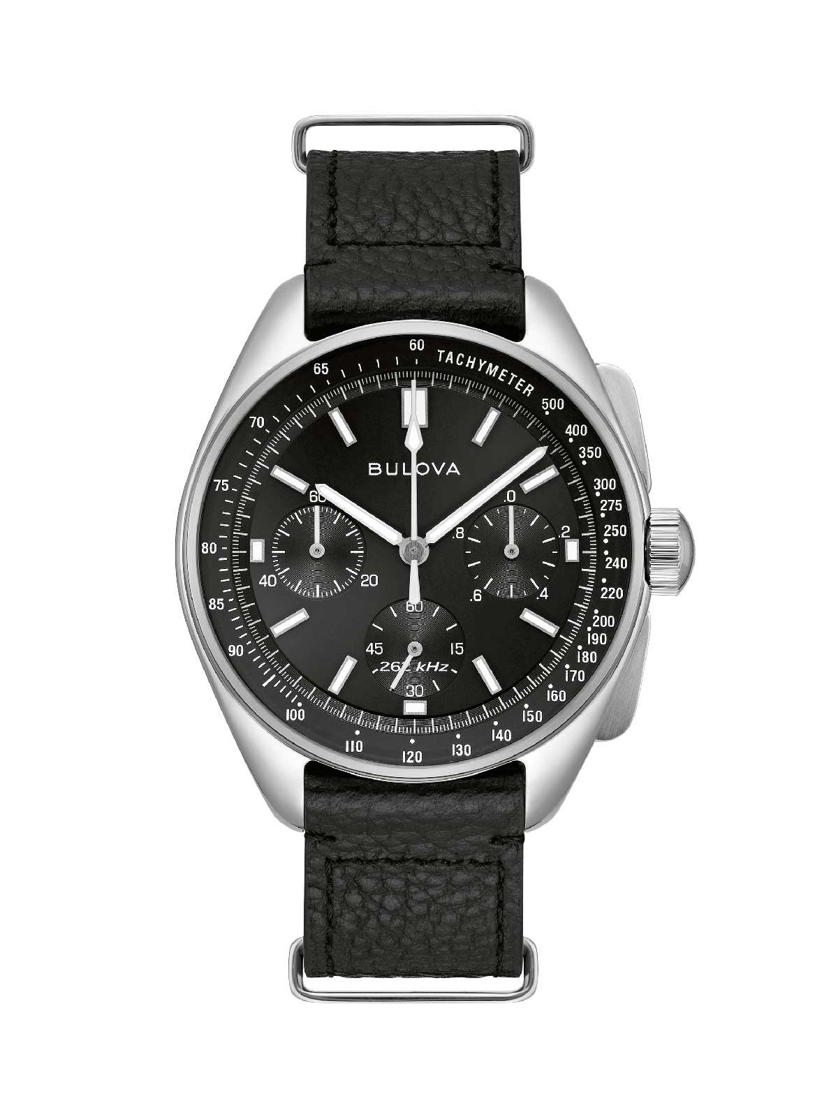orologio uomo Bulova 96K111 Mens Watch Lunar Pilot Chronograph Special Set 44mm 5ATM