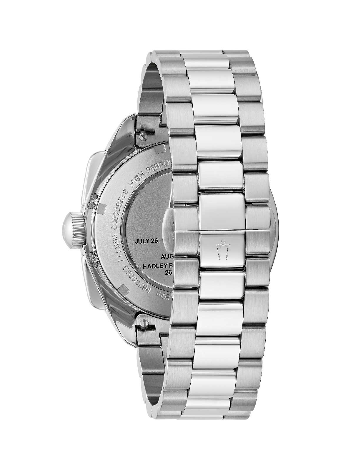 orologio uomo Bulova 96K111 Mens Watch Lunar Pilot Chronograph Special Set 44mm 5ATM