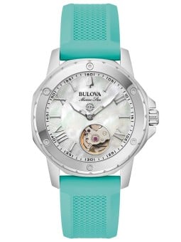 orologio donna Bulova 96L325 Ladies Watch Marine Star Automatic 35mm 10ATM