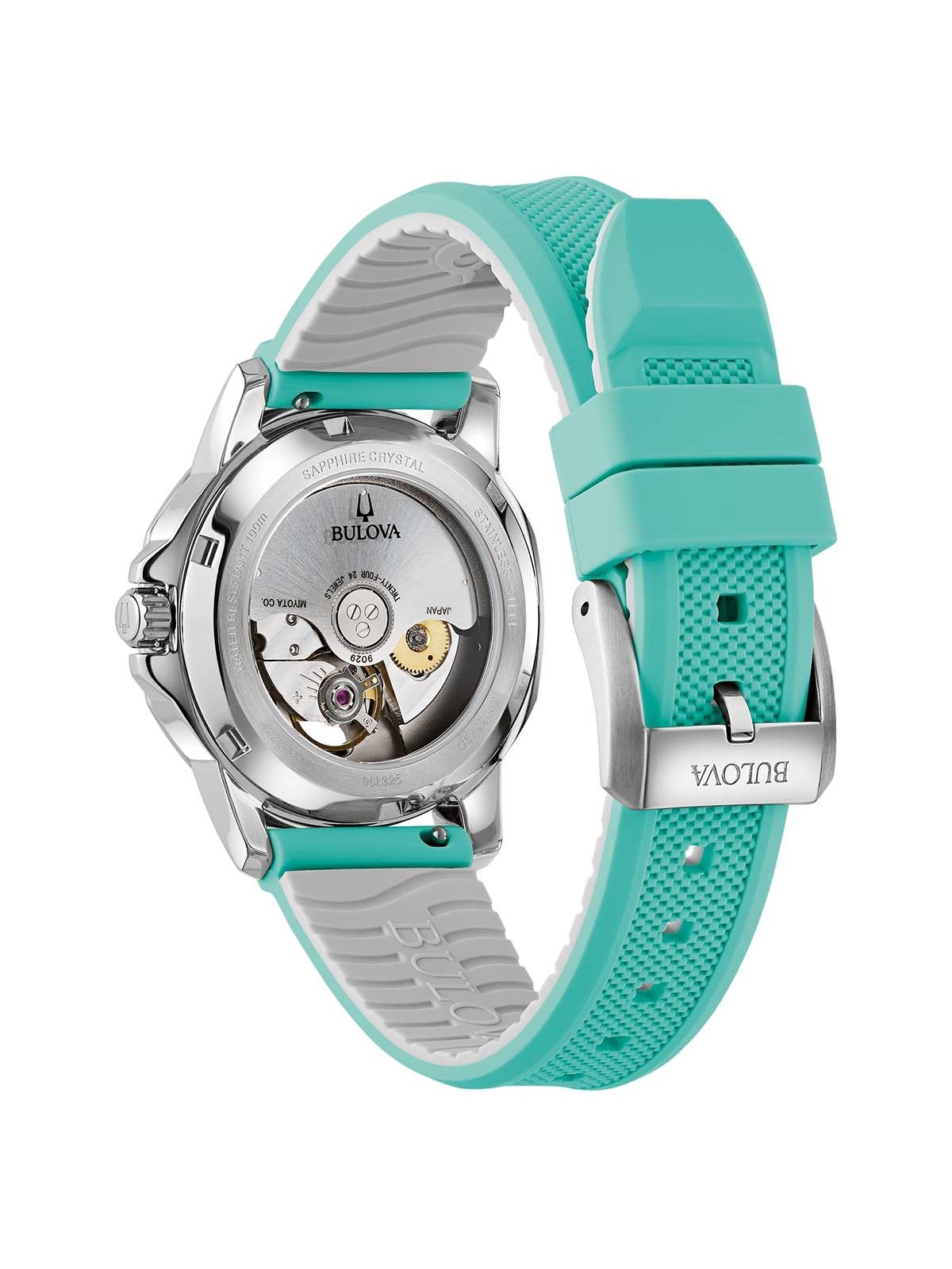 orologio donna Bulova 96L325 Ladies Watch Marine Star Automatic 35mm 10ATM
