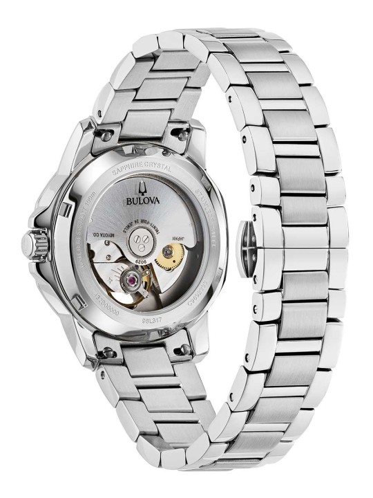 orologio donna Bulova 98L317 Ladies Watch Marine Star Automatic 35mm 10ATM