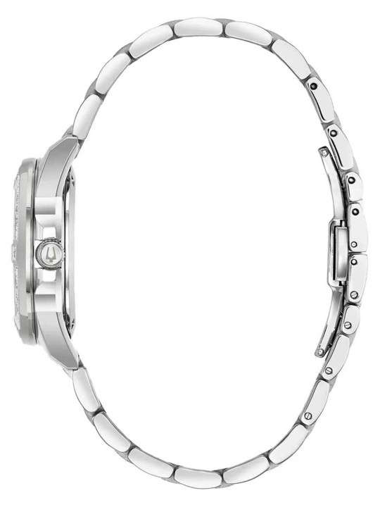 orologio donna Bulova 96R232 Ladies Watch Marine Star Diamond 32mm 10ATM