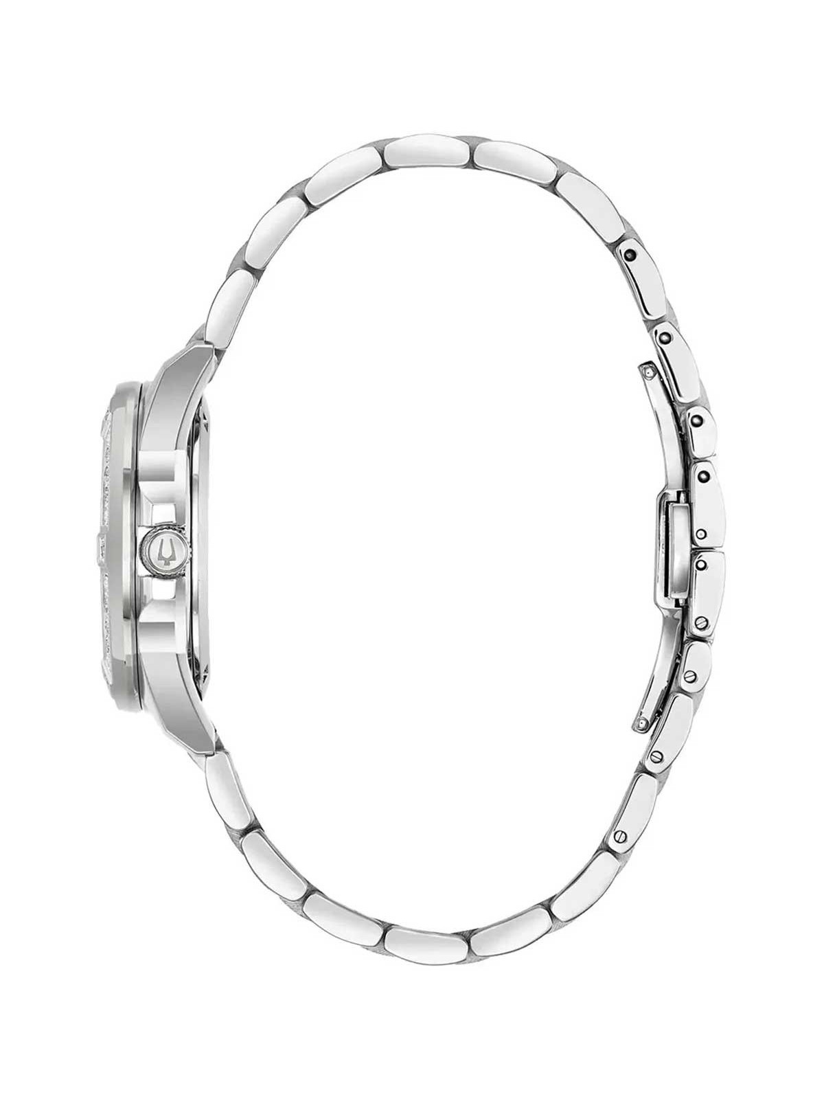 orologio donna Bulova 96R232 Ladies Watch Marine Star Diamond 32mm 10ATM