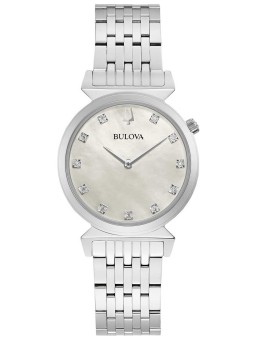 orologio donna Bulova 96P216 Ladies Watch Regatta 11 Diamonds 30mm 3ATM