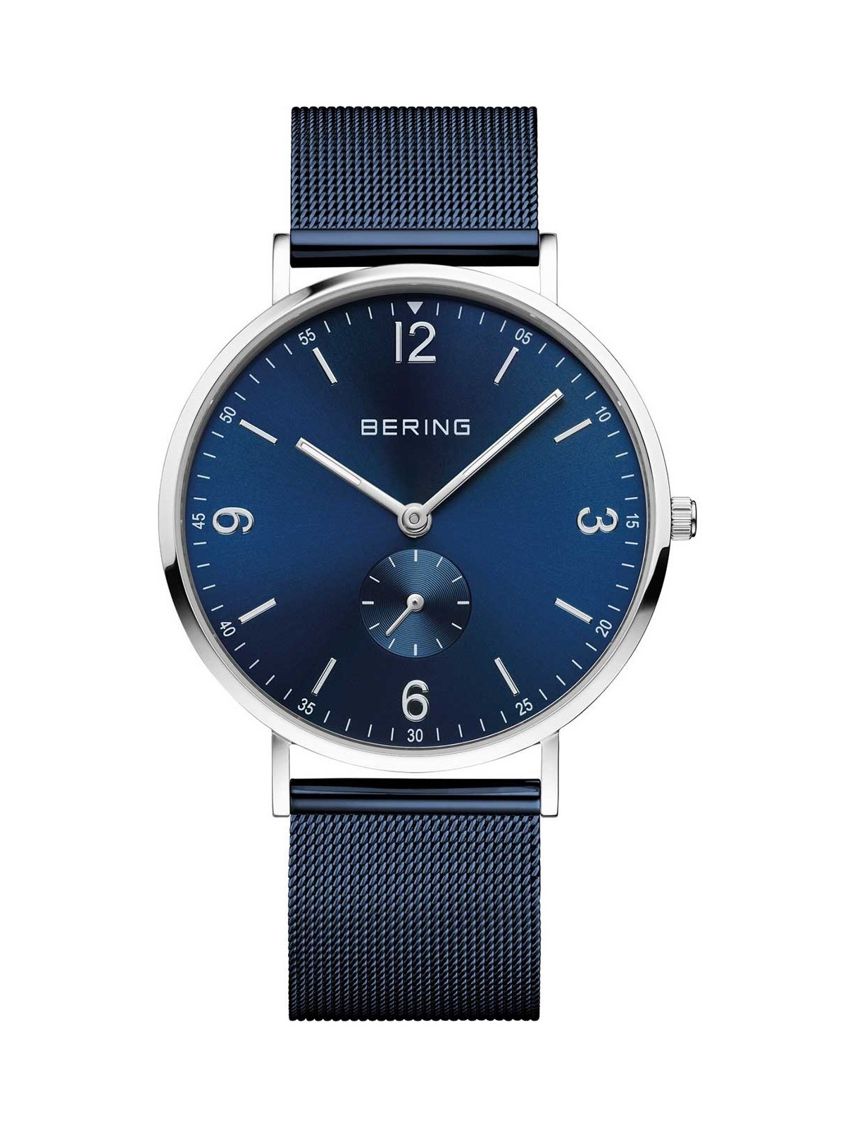 orologio uomo Bering 14040-307 Mens Watch Classic Small Second 40mm 3ATM