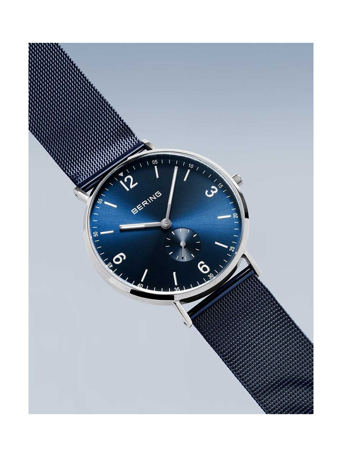orologio uomo Bering 14040-307 Mens Watch Classic Small Second 40mm 3ATM