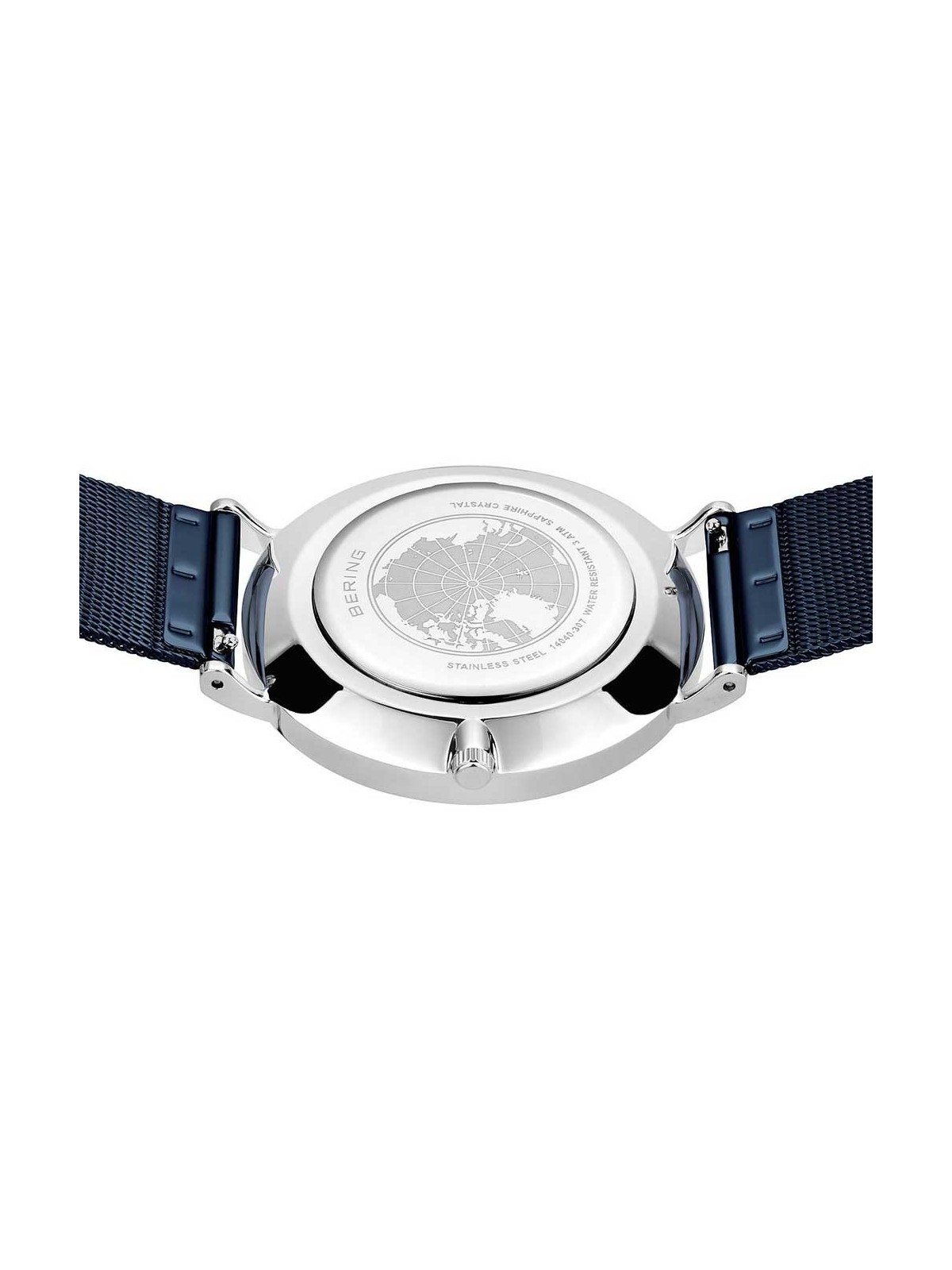 orologio uomo Bering 14040-307 Mens Watch Classic Small Second 40mm 3ATM