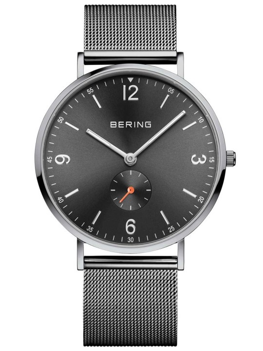 orologio uomo Bering 14040-377 Mens Watch Classic Small Second 40mm 3ATM