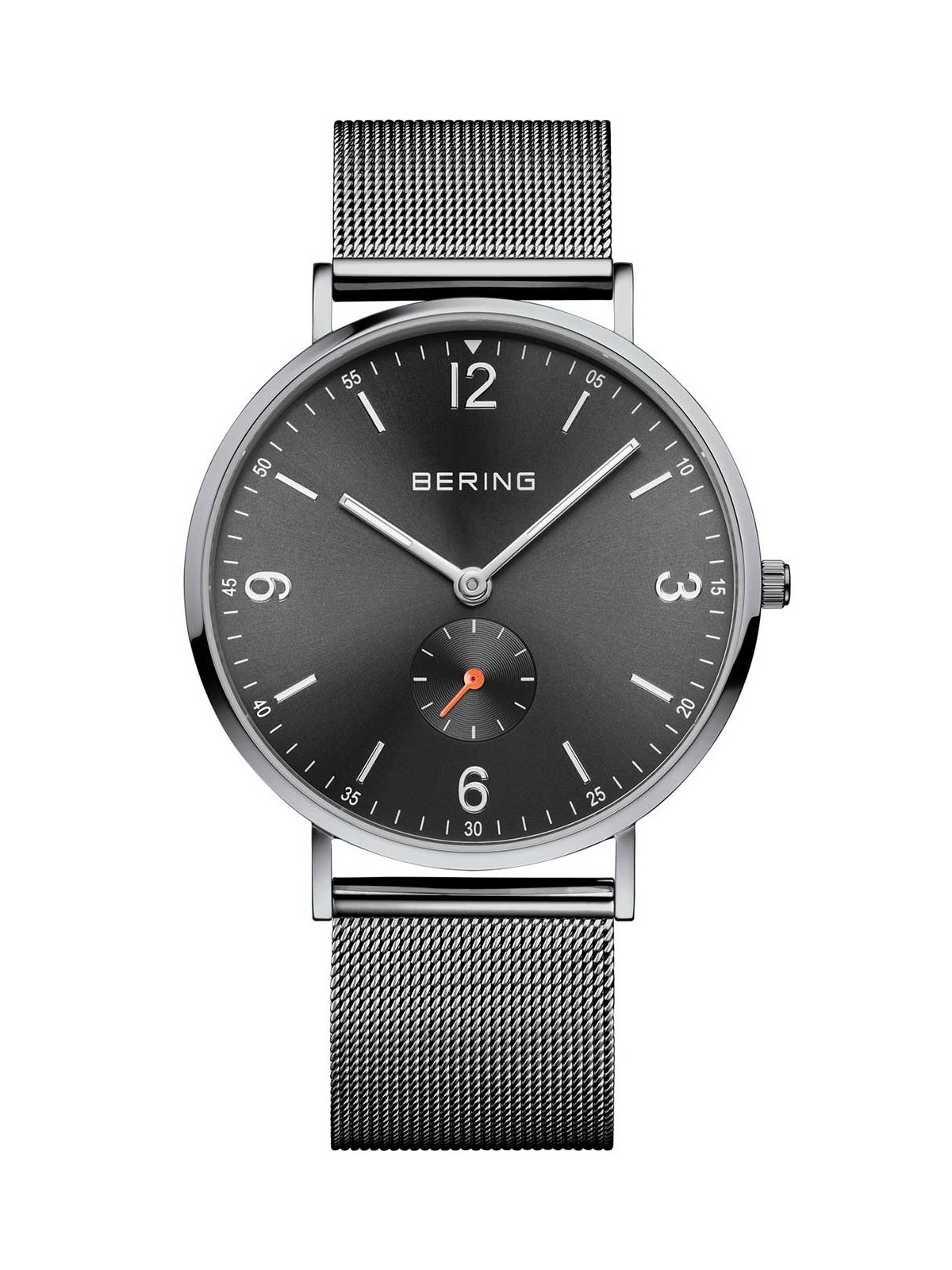 orologio uomo Bering 14040-377 Mens Watch Classic Small Second 40mm 3ATM