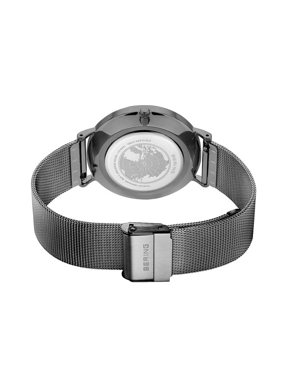 orologio uomo Bering 14040-377 Mens Watch Classic Small Second 40mm 3ATM